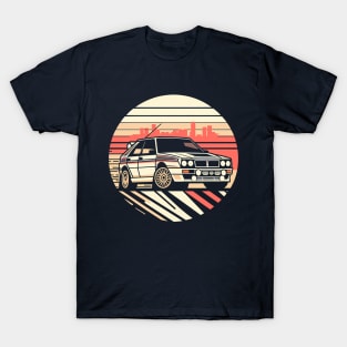 Lancia Delta Integrale Rally Car T-Shirt